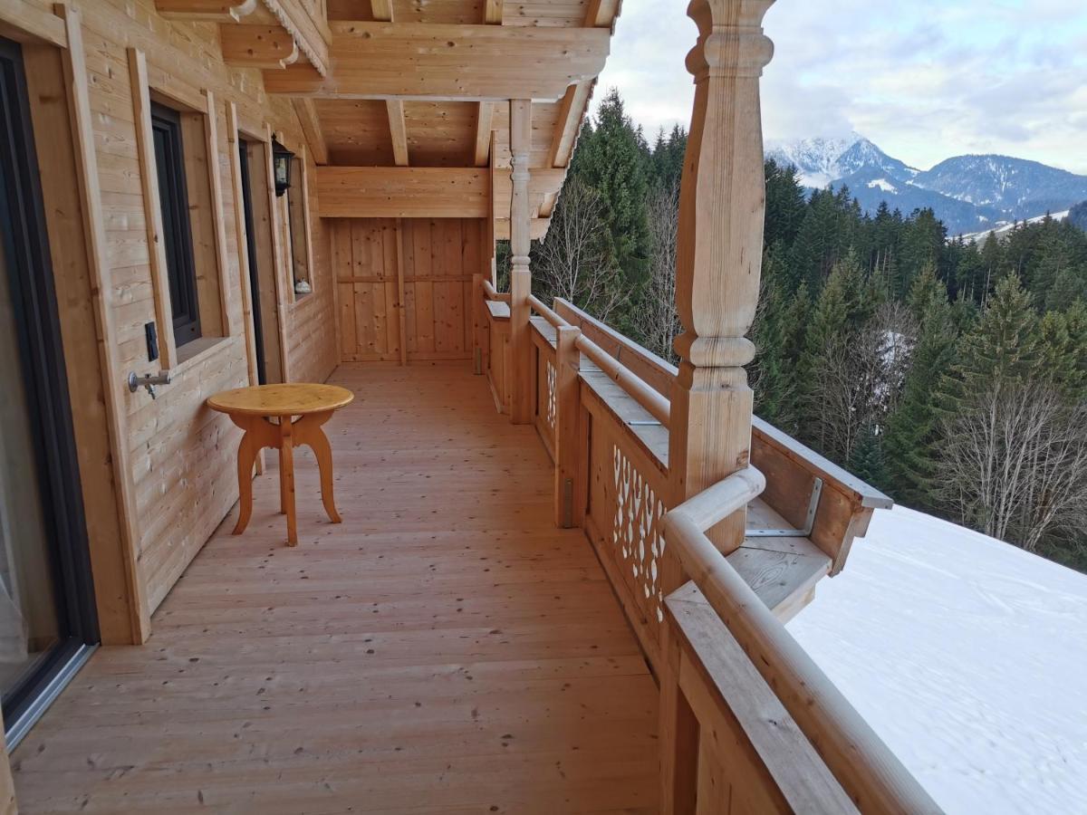 Апартаменты S' Riedlhof Zuhaeusl Оберау Экстерьер фото